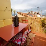 06M - Old Antibes Beautiful Duplex Terrace With Sea View